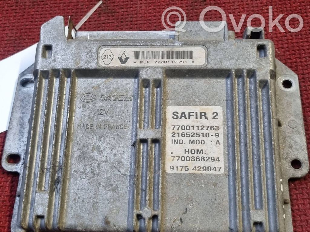 Renault Clio I Engine control unit/module 