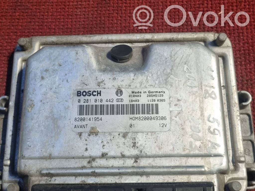 Renault Megane I Engine control unit/module 