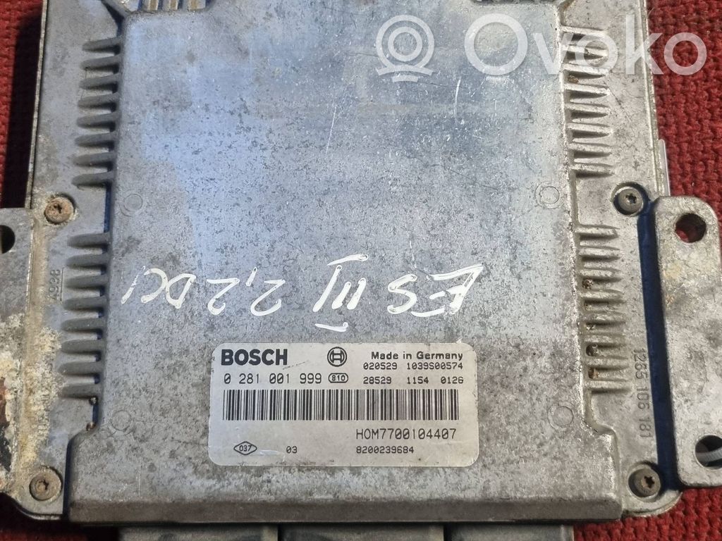 Renault Espace III Engine control unit/module 