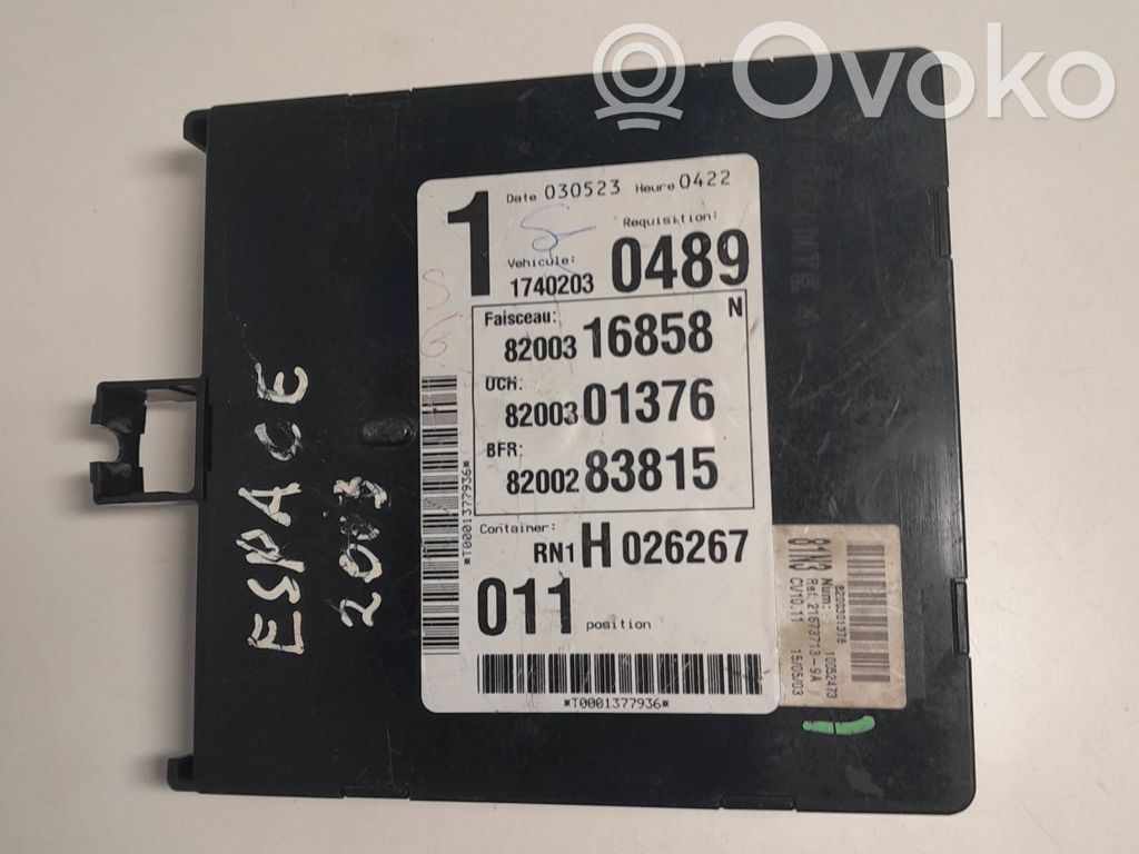 Renault Espace -  Grand espace IV Comfort/convenience module 