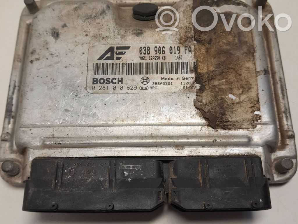 Sterownik / Moduł ECU   038906019FA,28SA5321,101062