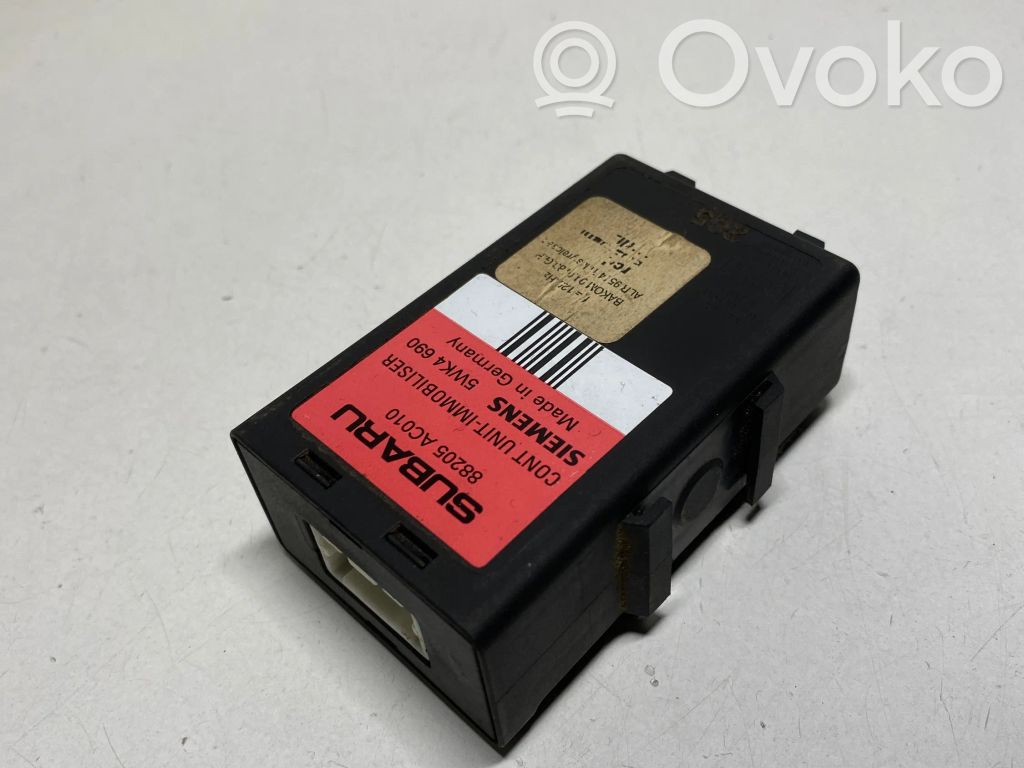 Immobilizer control unit/module   88205AC010,5WK4690