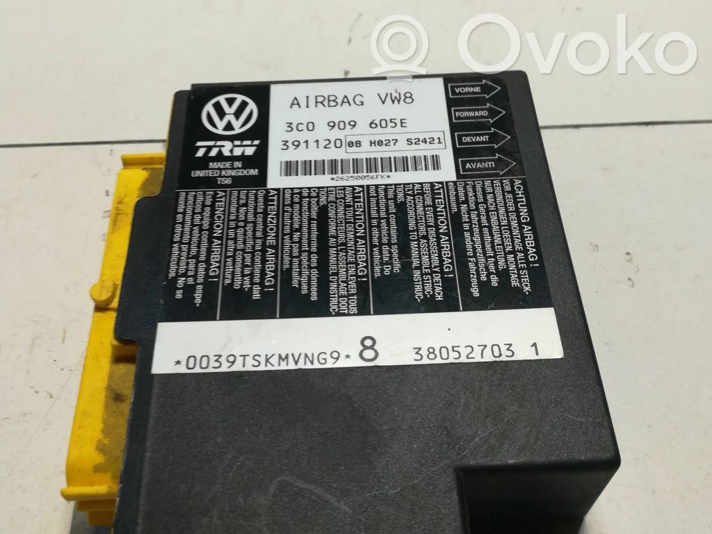 Seat Leon (1P) Airbag control unit/module 