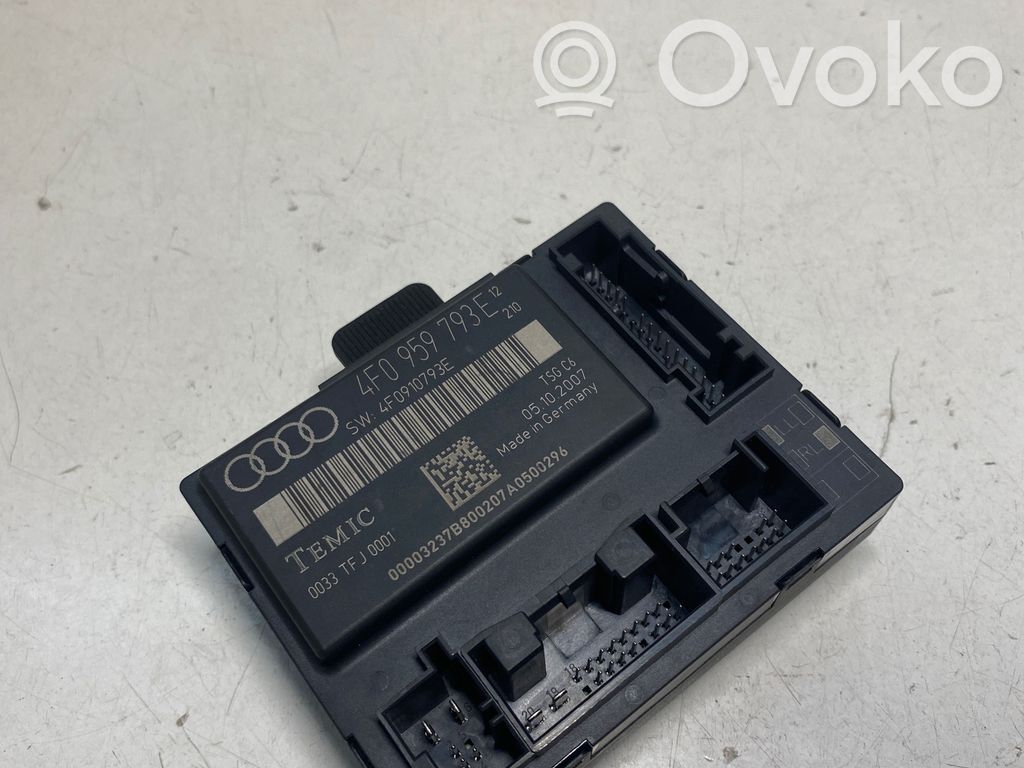 Unité de commande module de porte   4F0959793E,4F0910793E