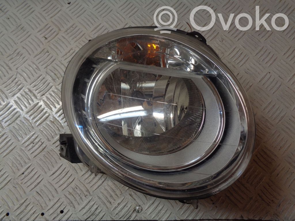 Fiat 500 Lampa przednia 