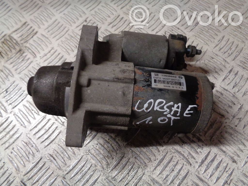 Opel Corsa E Starter motor 