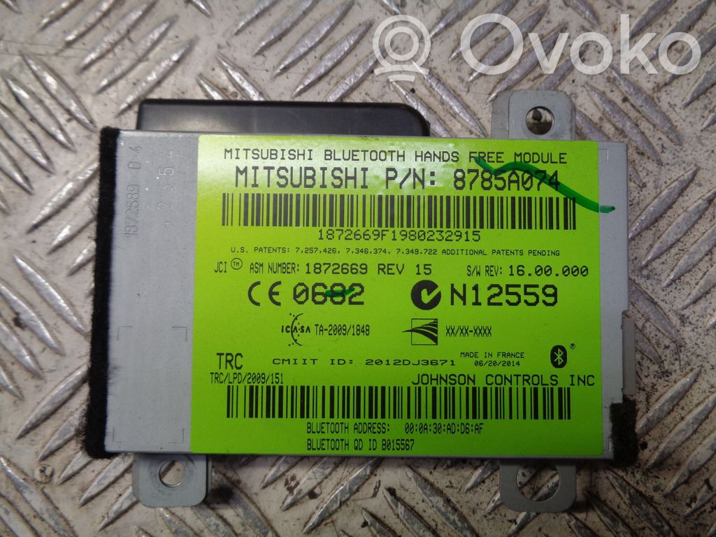 Mitsubishi Space Star Bluetooth control unit module 