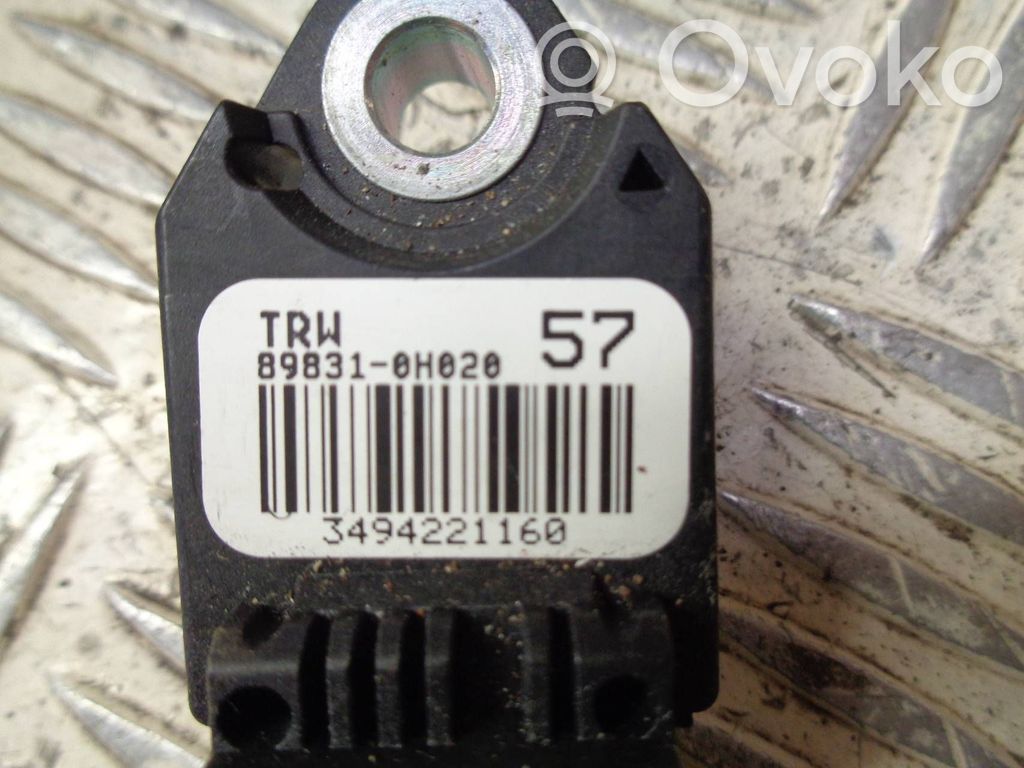 Toyota Aygo AB40 Airbagsensor Crashsensor Drucksensor 