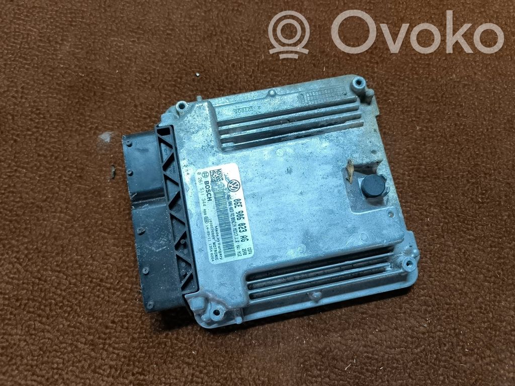 Engine control unit/module   06A906023AG,06E906023AG,0261S11344