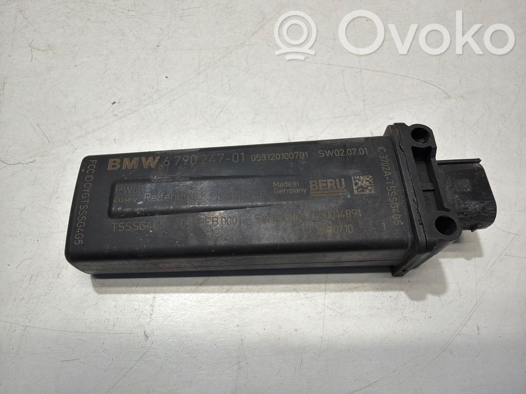 BMW 5 GT F07 Czujnik ciśnienia opon 