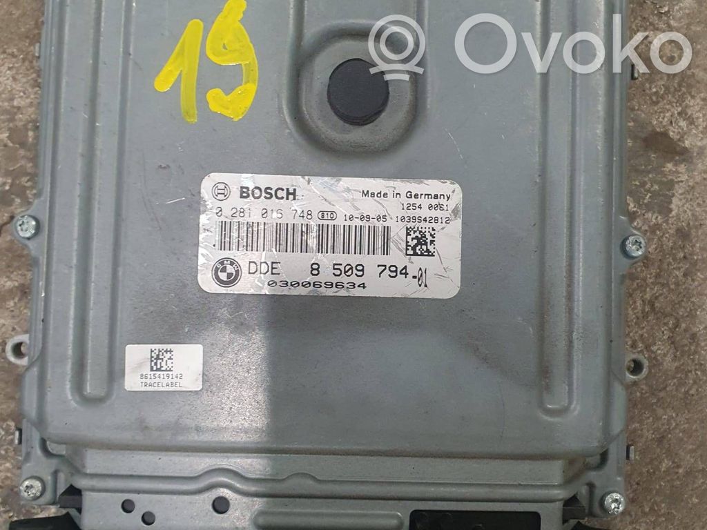 BMW 5 F10 F11 Sterownik / Moduł ECU 