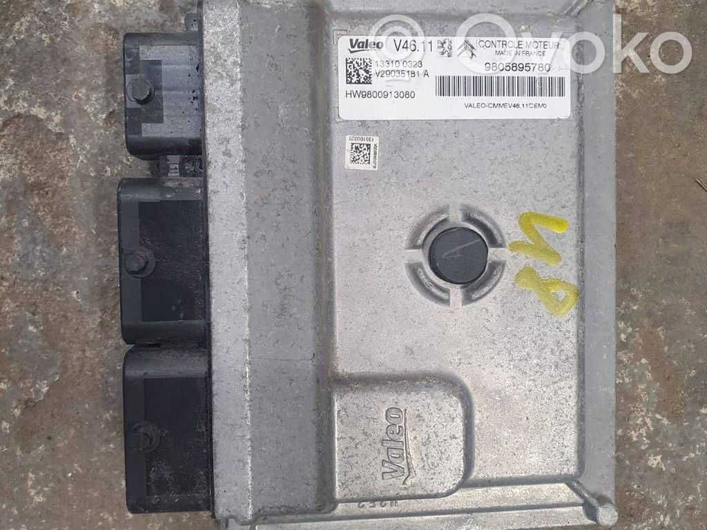 Peugeot 3008 I Engine control unit/module 