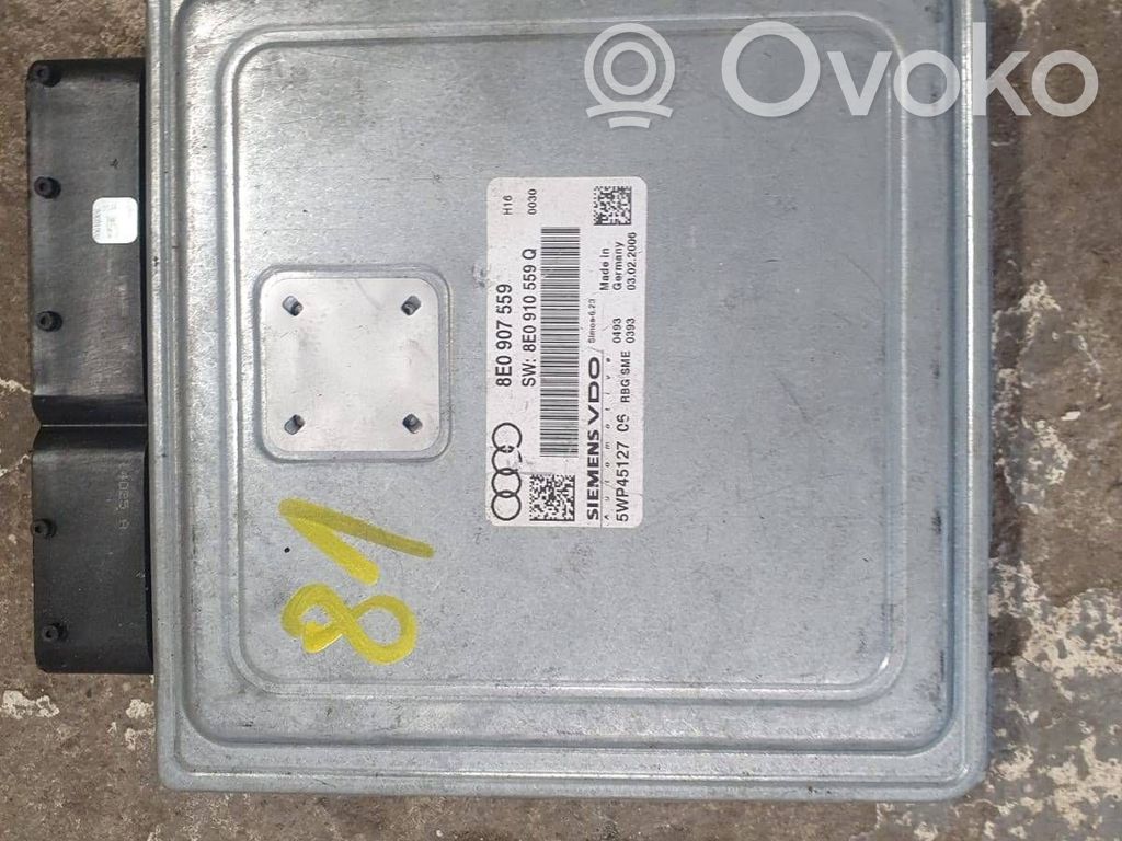 Audi A4 S4 B7 8E 8H Engine control unit/module 