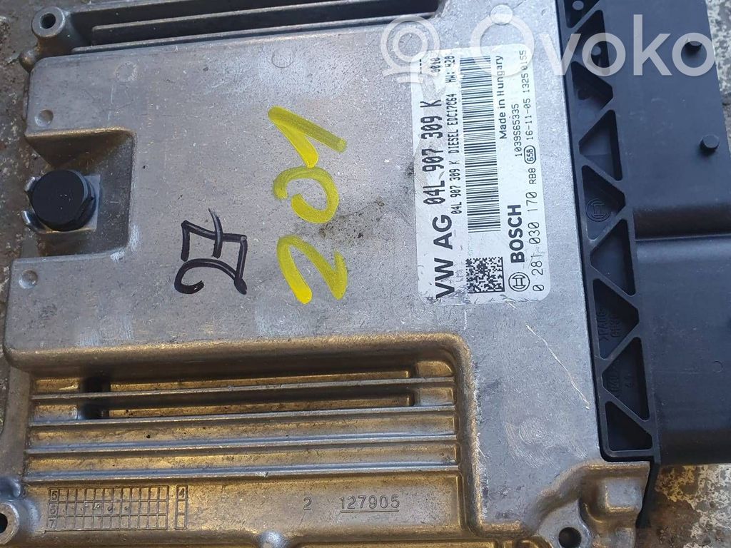 Engine control unit/module   04L907309K,0281030170