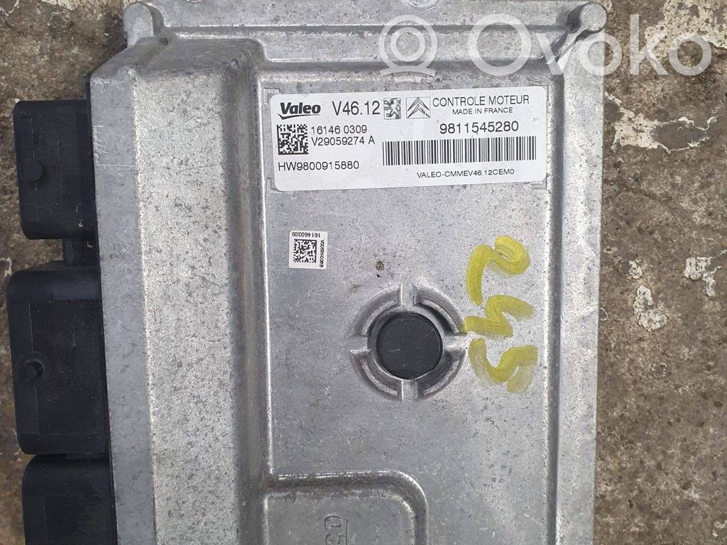 Peugeot 308 Engine control unit/module ECU 