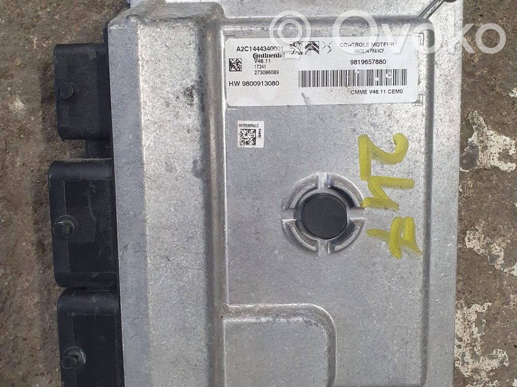 Engine control unit/module ECU   0984996186