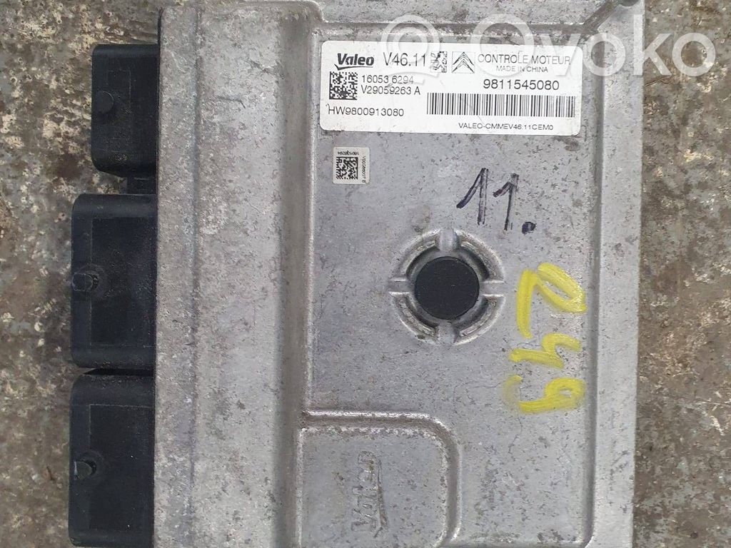 Peugeot 308 Engine control unit/module 