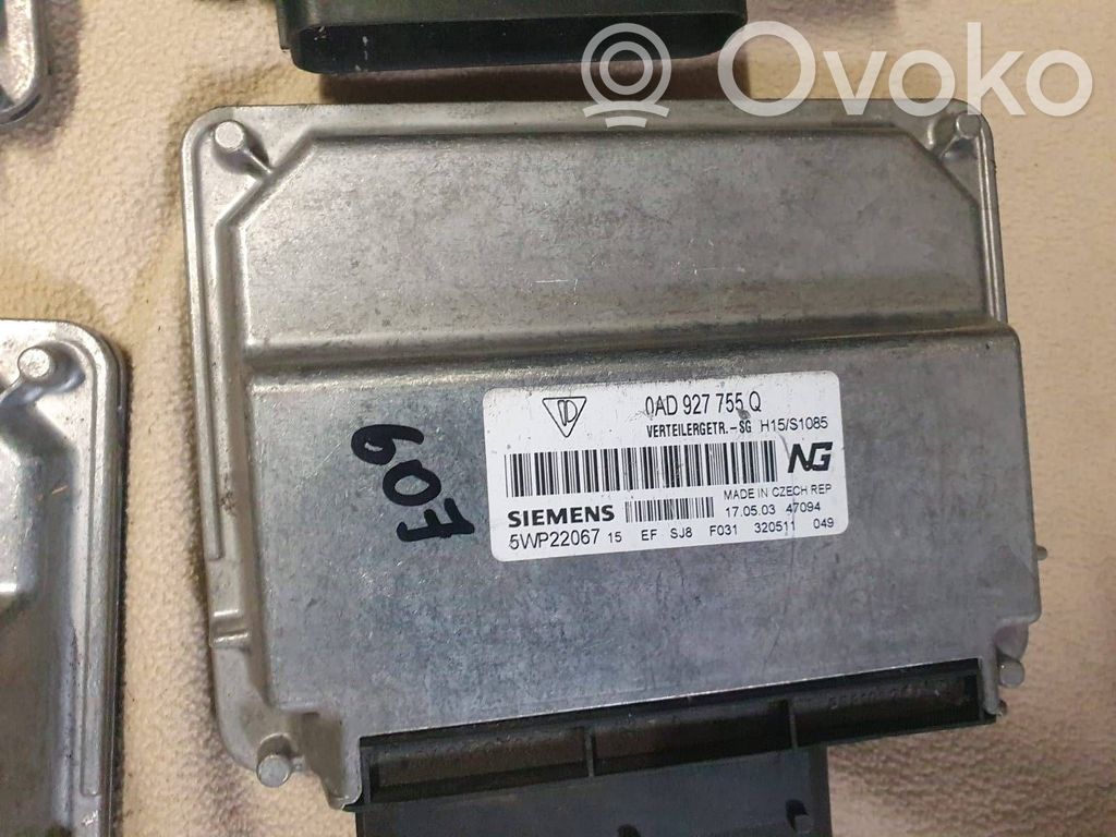 Volkswagen Touareg I Engine control unit/module 