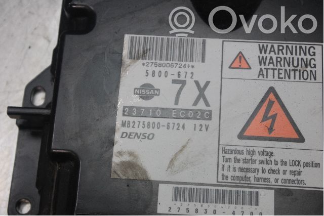 Nissan Navara D40 Injection control unit/module 