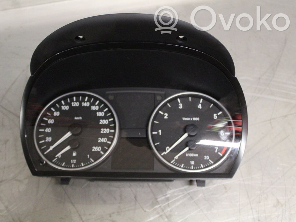BMW 3 E90 E91 Speedometer (instrument cluster) 