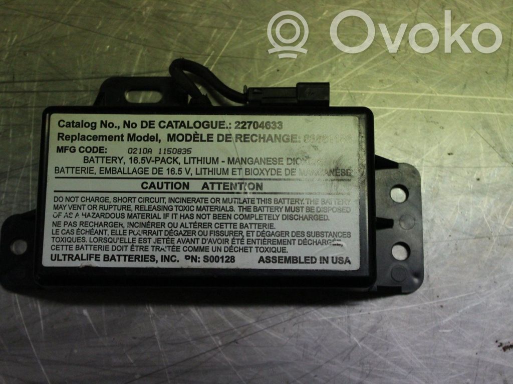 Chevrolet Camaro Autres unités de commande / modules 