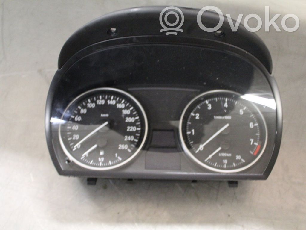 BMW 3 E90 E91 Speedometer (instrument cluster) 