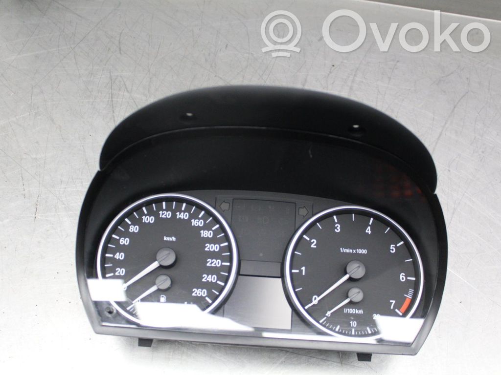 BMW 3 E90 E91 Speedometer (instrument cluster) 