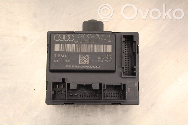 Autres unités de commande / modules   4F0959792E,0033TJF0001