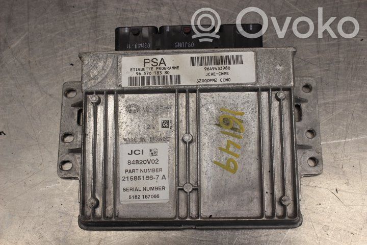 Citroen C2 Injection control unit/module 