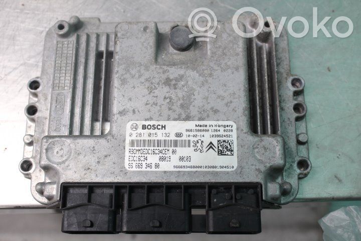 Injection control unit/module   9666934680,0281015132