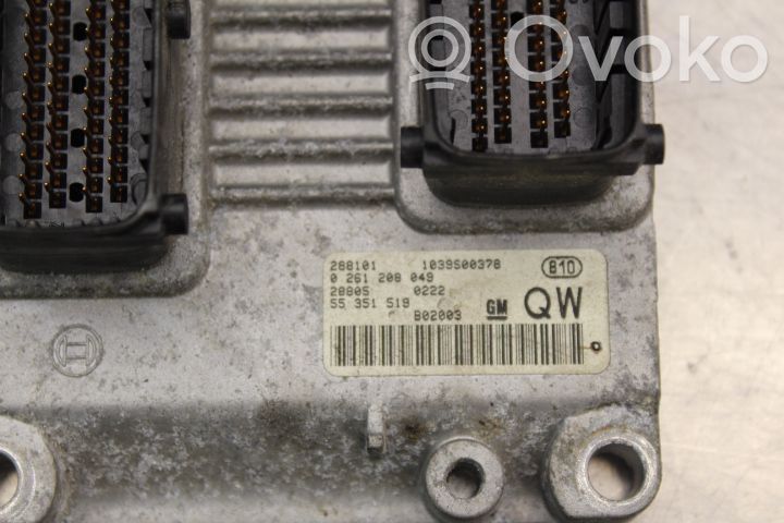 Sterownik / moduł wtrysku   55351519,1039S00378