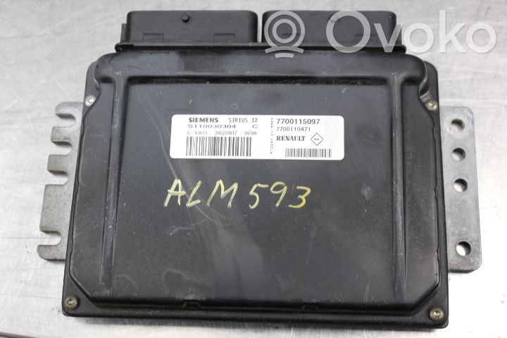 Renault Clio II Injection control unit/module 