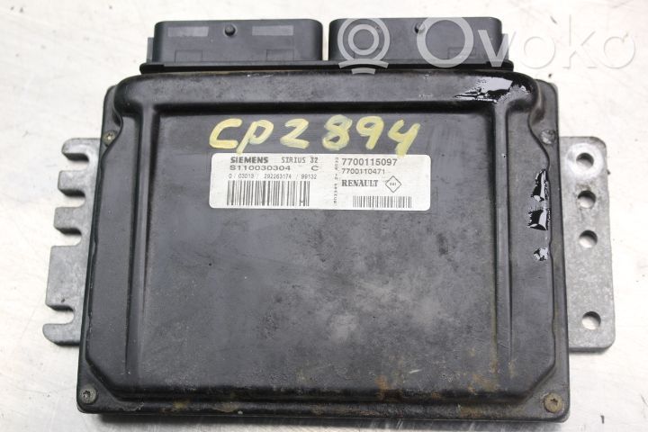 Renault Clio II Injection control unit/module 