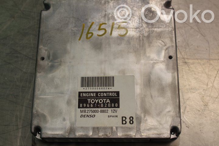 Toyota Corolla E120 E130 Injection control unit/module 