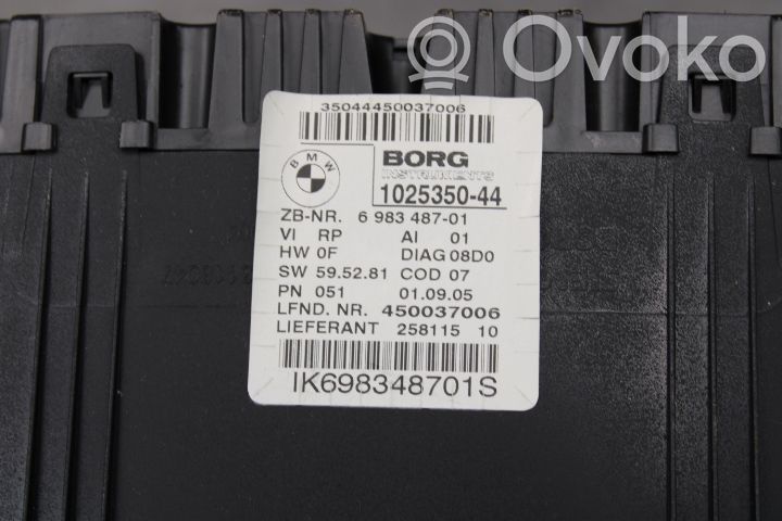 BMW 3 E90 E91 Tachimetro (quadro strumenti) 