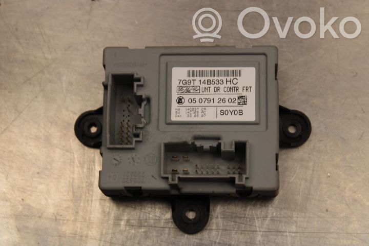 Unité de commande module de porte   7G9T14B533HC