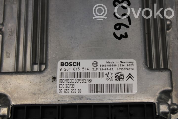Citroen C5 Įpurškimo valdymo blokas 