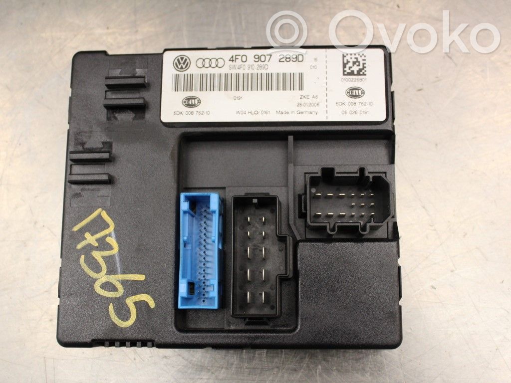 Autres unités de commande / modules   4F0907289D,5DK00876210