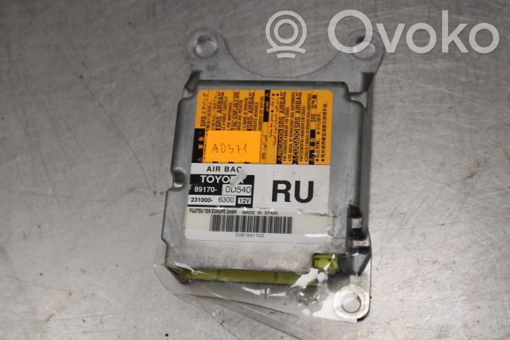 Toyota Yaris Altre centraline/moduli 