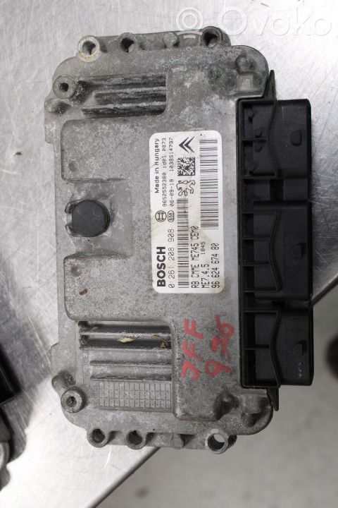Unité de commande / module d'injection   0261208908,9662467480