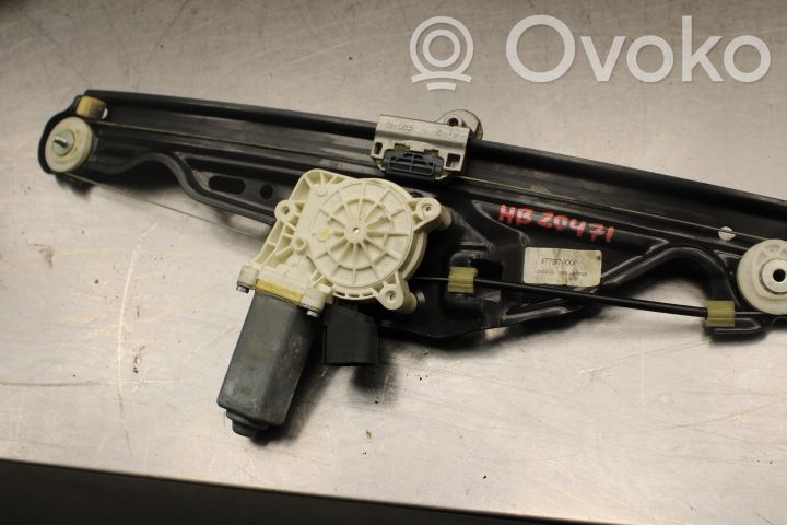 Regulador de puerta trasera con motor