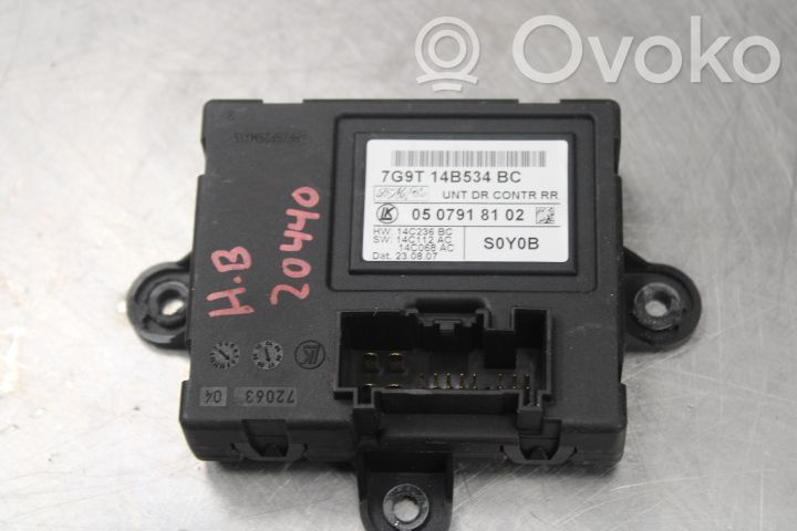 Unidad de control/módulo de la puerta   7G9T14B534BC