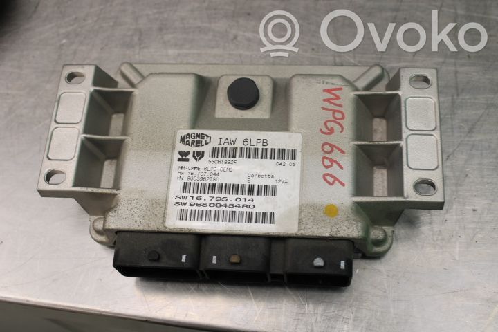 Unidad de control/módulo de la inyección   9658845480