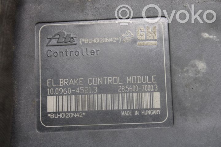 Opel Astra J Bomba de ABS 