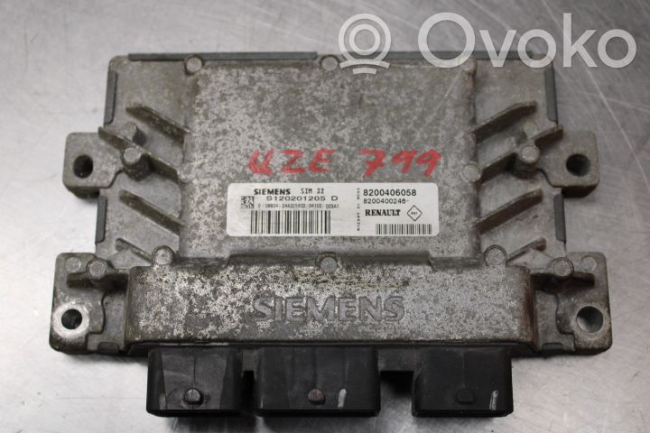 Unité de commande / module d'injection   8200406058