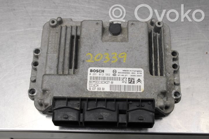 Unité de commande / module d'injection   0281012982,9663786880