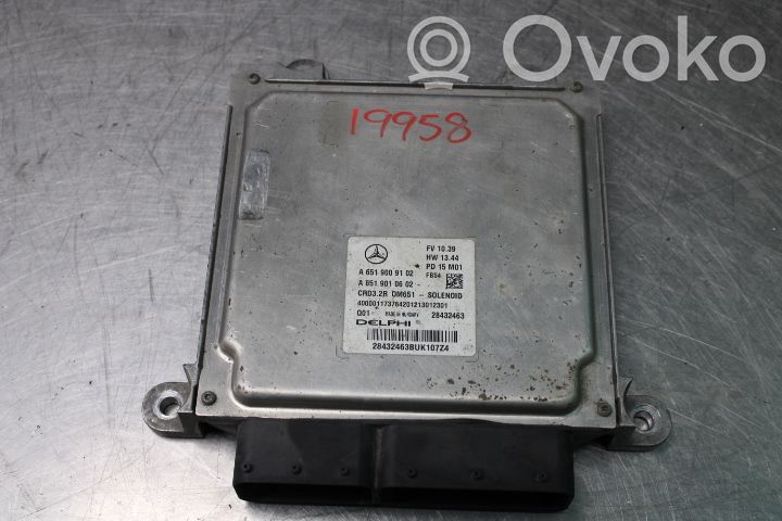 Mercedes-Benz E W212 Injection control unit/module 