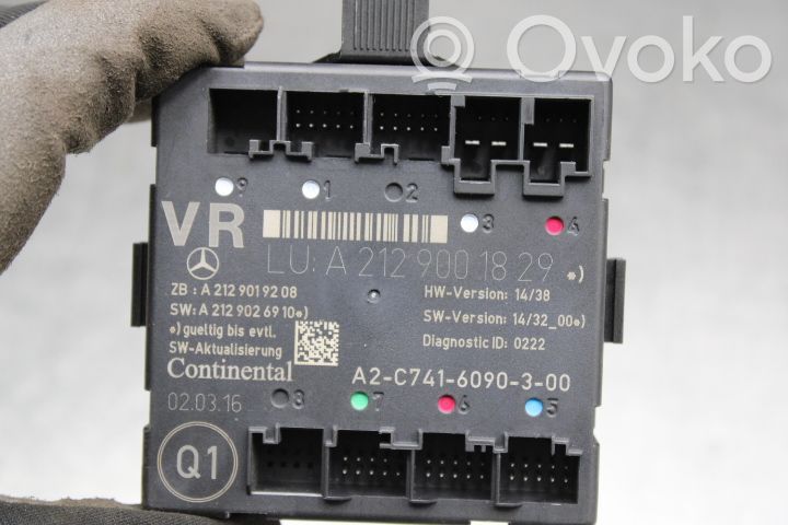 Unité de commande module de porte   A2129001829