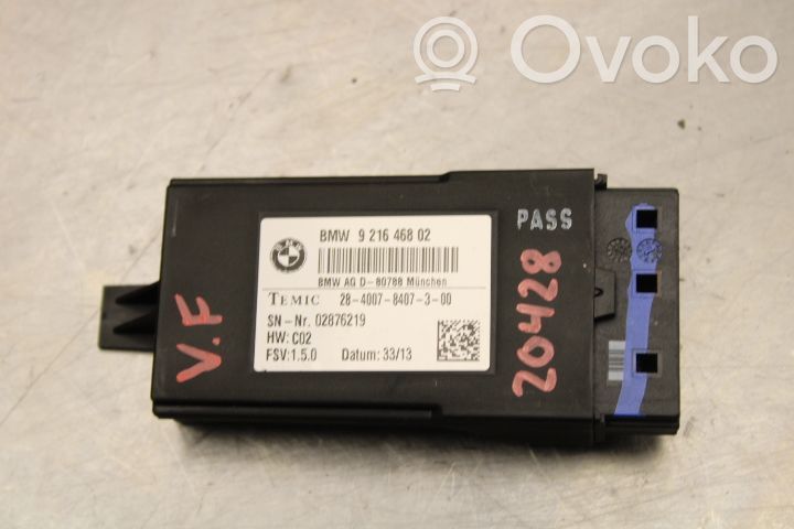 BMW 3 GT F34 Unité de commande module de porte 