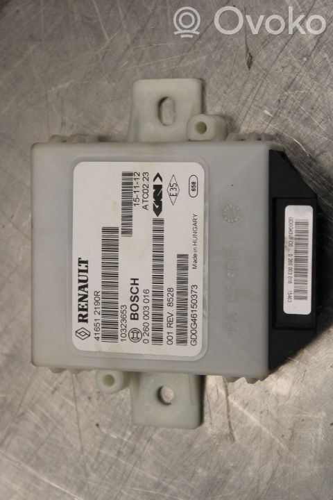 Dacia Duster Other control units/modules 